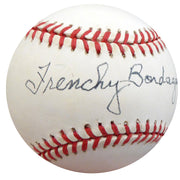 Frenchy Bordagaray Autographed Official NL Baseball Brooklyn Dodgers Beckett BAS #F26228