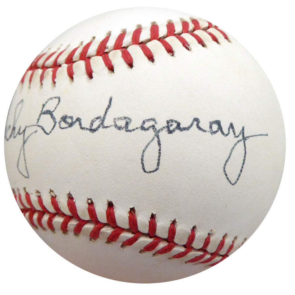 Frenchy Bordagaray Autographed Official NL Baseball Brooklyn Dodgers Beckett BAS #F26228