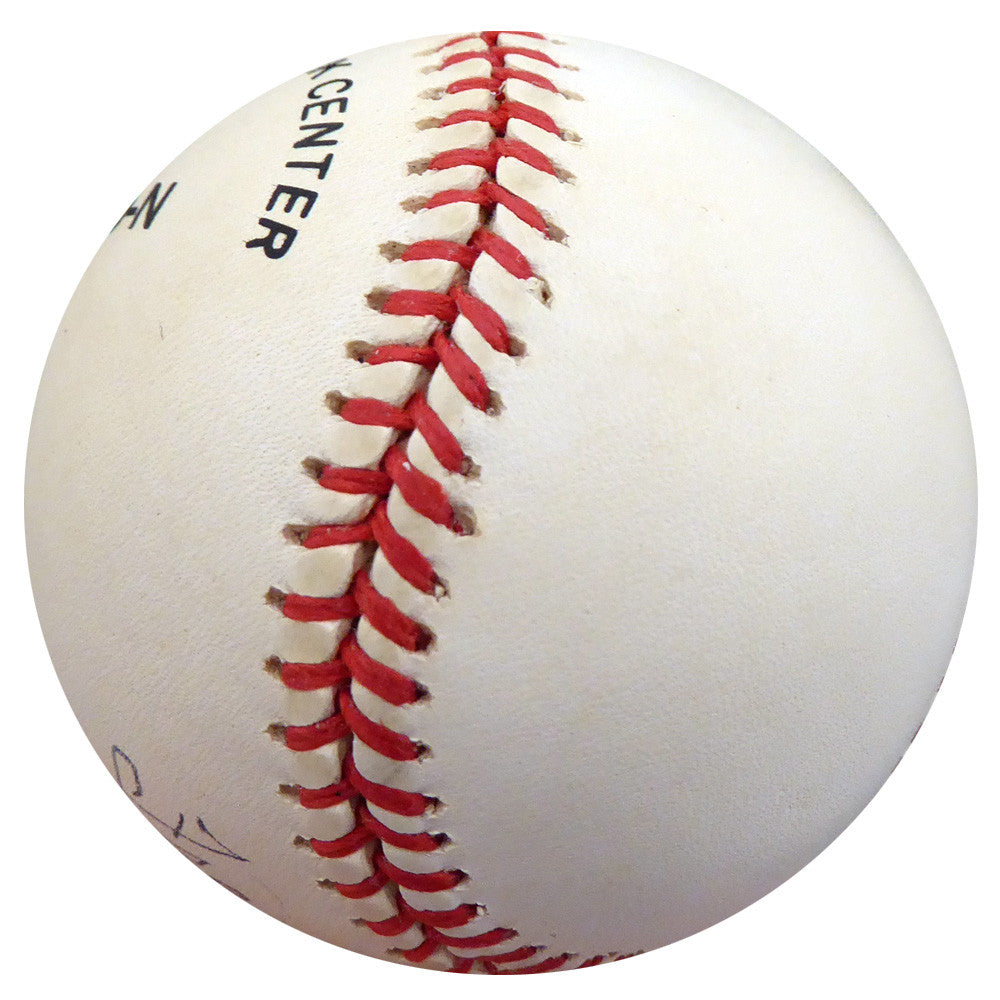 Frenchy Bordagaray Autographed Official NL Baseball Brooklyn Dodgers Beckett BAS #F26228