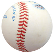 Hank Borowy Autographed Official AL Baseball New York Yankees "N.Y. New York Yankees" Beckett BAS #F26244