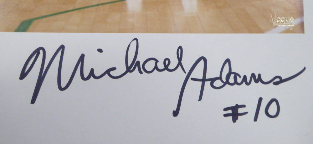 Michael Adams Autographed 16x20 Matted Photo Washington Bullets PSA/DNA #AB53604