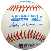 A.B. AB "Happy" Chandler Autographed Official AL Baseball Commissioner Beckett BAS #F26359
