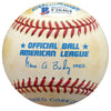 Bubba Church Autographed Official AL Baseball Philadelphia Phillies, Cincinnati Reds Beckett BAS #F26464