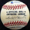 Joe Moore Autographed Official NL Baseball New York Giants Beckett BAS #F26644