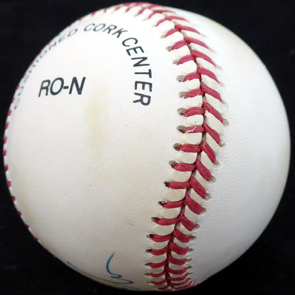 Donald Fehr Autographed Official NL Baseball MLBPA Executive Beckett BAS #F26646