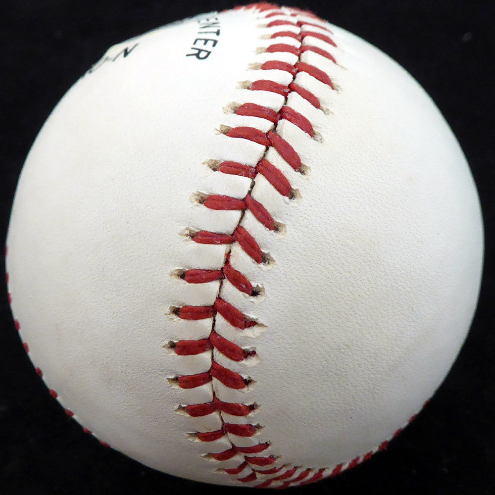 George & Gene Freese Autographed Official NL Baseball Beckett BAS #F26653