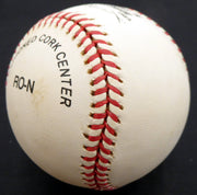 Ed Miksis Autographed Official NL Baseball Brooklyn Dodgers Beckett BAS #F27062