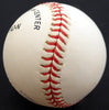 Ed Miksis Autographed Official NL Baseball Brooklyn Dodgers Beckett BAS #F27066