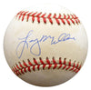 Larry Milbourne Autographed Official NL Baseball New York Yankees, Seattle Mariners Beckett BAS #F27070