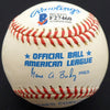 Pete Suder Autographed Official AL Baseball Philadelphia A's Beckett BAS #F27460