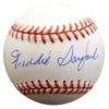 Freddie Sanford Autographed Official AL Baseball St. Louis Browns, New York Yankees Beckett BAS #F27640