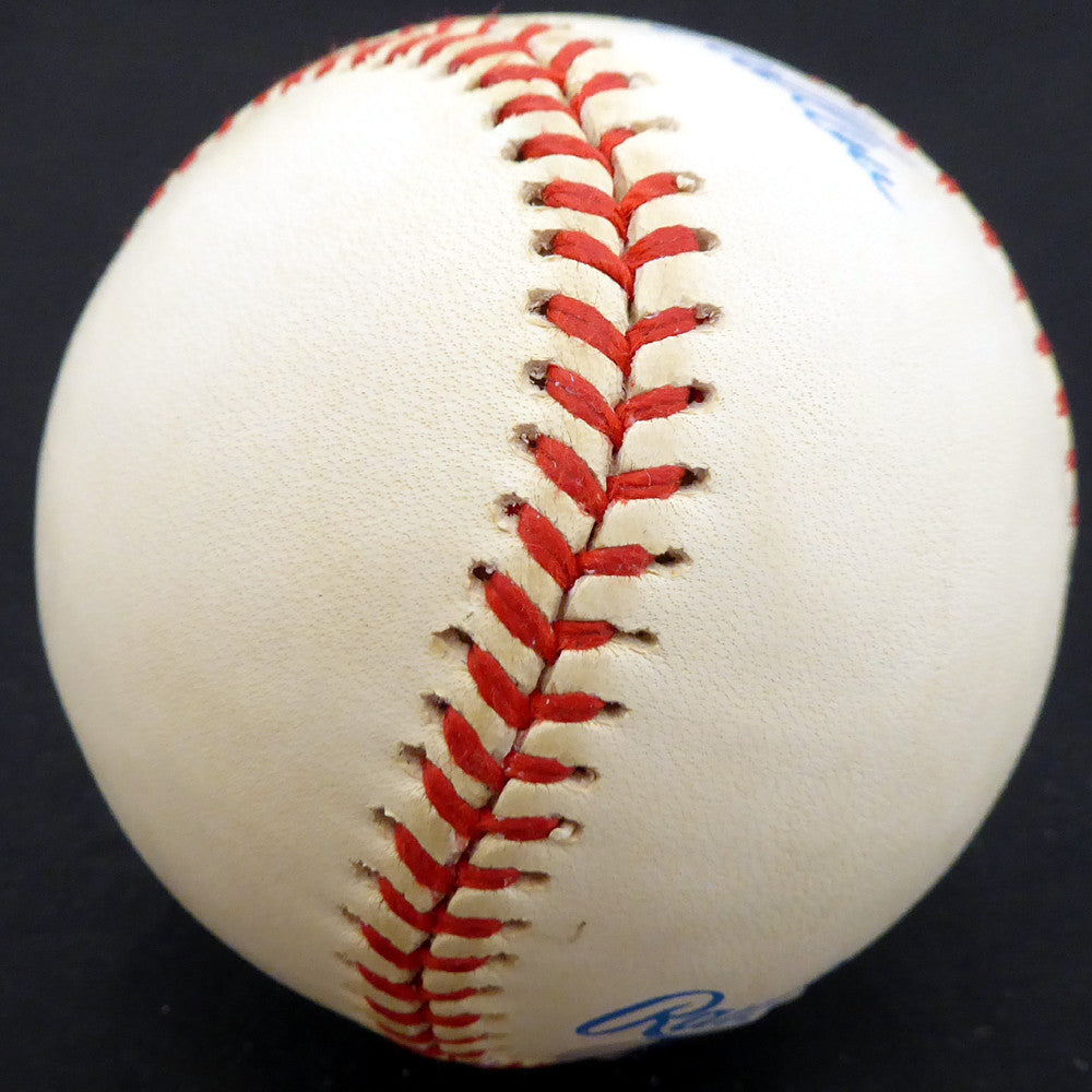 Mike Wallace Autographed Official AL Baseball New York Yankees, St. Louis Cardinals Beckett BAS #F27812
