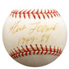 Gus Zernial Autographed Official AL Baseball Philadelphia A's "1949-59" Beckett BAS #F29523