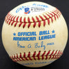 Herb Plews Autographed Official AL Baseball Boston Red Sox, Washington Senators Beckett BAS #F29660