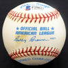 Bill Robinson Autographed Official AL Baseball New York Yankees, Philadelphia Phillies Beckett BAS #F29837
