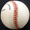 Steve Ridzik Autographed Official NL Baseball Philadelphia Phillies Beckett BAS #F29839