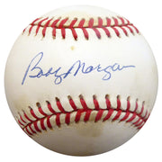 Bobby Morgan Autographed Official NL Baseball Brooklyn Dodgers Beckett BAS #F29989