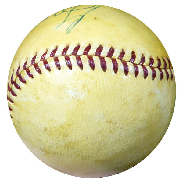 Grover Land Autographed Official AL Harridge Baseball "To My Friend Jim" Vintage Beckett BAS #B26658