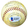 Monte Monty Kennedy Autographed Official NL Giles Baseball New York Giants Vintage Beckett BAS #B26657