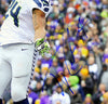 Thomas Rawls Autographed 16x20 Photo Seattle Seahawks MCS Holo #39174