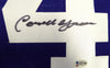 Dallas Cowboys Cornell Green Autographed Blue Jersey Beckett BAS Stock #119723