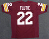Boston College Eagles Doug Flutie Autographed Red Jersey Beckett BAS Stock #119725