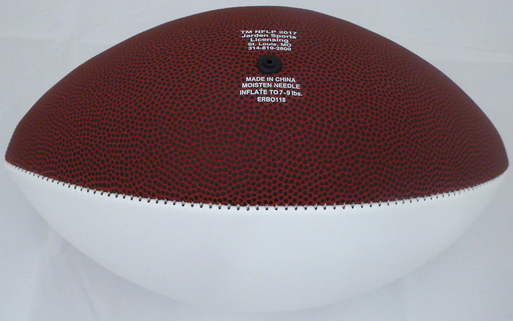 Unsigned Seattle Seahawks White Logo Football Stock #105665