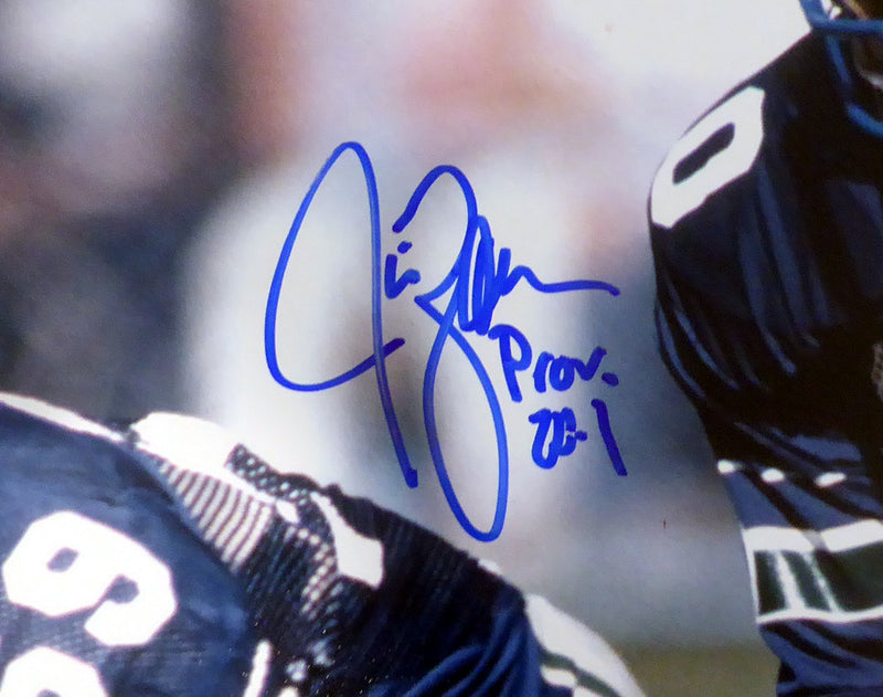Jim Zorn Autographed 16x20 Photo Seattle Seahawks MCS Holo Stock #124710