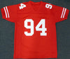 San Francisco 49ers Solomon Thomas Autographed Red Jersey Beckett BAS Stock #155796