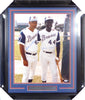 Hank Aaron & Eddie Mathews Autographed Framed 16x20 Photo Atlanta Braves PSA/DNA #X30527