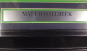 Matt Hasselbeck Autographed Framed 16x20 Photo Seattle Seahawks MCS Holo #48264