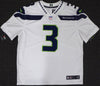 Seattle Seahawks Russell Wilson Autographed White Nike Twill Jersey Size XL RW Holo Stock #159118
