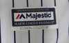 New York Yankees Gleyber Torres Autographed White Majestic Cool Base Jersey Size L Beckett BAS Stock #159242