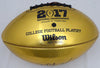 Deshaun Watson Autographed Wilson Gold Limited Edition Clemson Tigers National Champions Football (Smudged) Beckett BAS #I41472