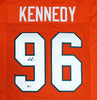 Miami Hurricanes Cortez Kennedy Autographed Orange Jersey Beckett BAS Stock #131530