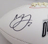 Marshon Lattimore Autographed Ohio State Buckeyes White Logo Football Beckett BAS Stock #131953