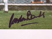 Pele & Gordon Banks Autographed Framed 20x30 Canvas Photo "The Greatest Save" 1970 World Cup Beckett BAS Stock #177858