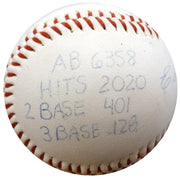 Earl Averill Autographed Seattle Mariners Logo Baseball Cleveland Indians Beckett BAS #A74700