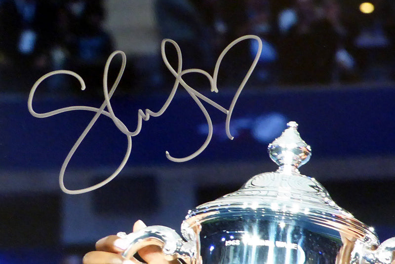 Sloane Stephens Autographed 16x20 Photo U.S. Open Beckett BAS Stock #135382