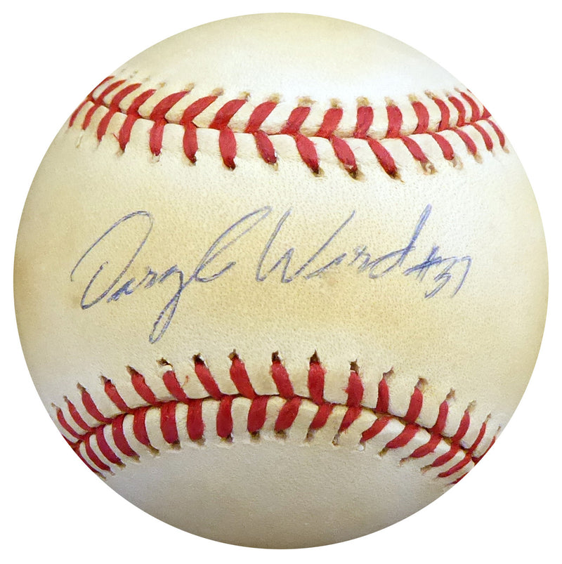 Daryle Ward Autographed Official NL Baseball Chicago Cubs, Houston Astros Beckett BAS #S78539