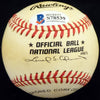 Daryle Ward Autographed Official NL Baseball Chicago Cubs, Houston Astros Beckett BAS #S78539