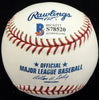 Mike Squires Autographed Official MLB Baseball Chicago White Sox Beckett BAS #S78520