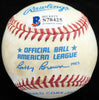 Eddie Joost Autographed Official AL Baseball Cincinnati Reds, Boston Braves Beckett BAS #S78425