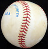 Eddie Joost Autographed Official AL Baseball Cincinnati Reds, Boston Braves Beckett BAS #S78425