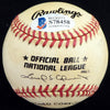 Joe Jay Autographed Official NL Baseball Cincinnati Reds Beckett BAS #S78458