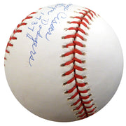 George Cisar Autographed Official NL Baseball Brooklyn Dodgers "Brooklyn Dodgers 1937" Beckett BAS #F26414