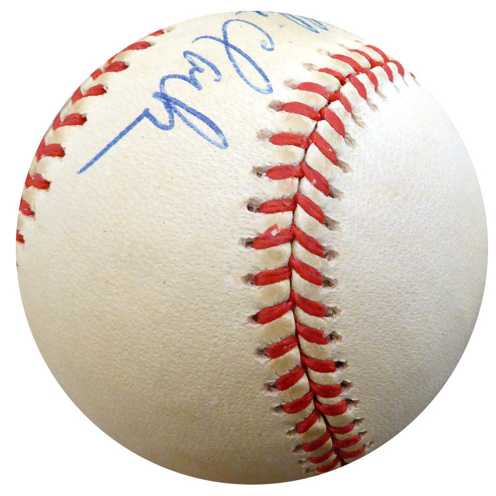 Allie Clark Autographed Official AL Baseball New York Yankees Beckett BAS #F26425