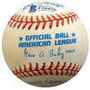Allie Clark Autographed Official AL Baseball New York Yankees Beckett BAS #F26426