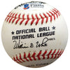 Herman Franks Autographed Official NL Baseball Brooklyn Dodgers Beckett BAS #F26555