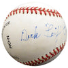 Dick "Leif" Errickson Autographed Official NL Baseball Chicago Cubs, Boston Braves Beckett BAS #F26728
